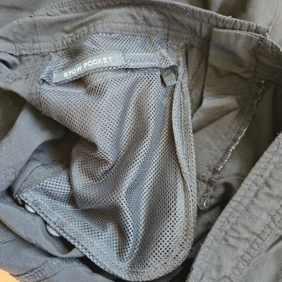 Women's The North Face Convertible Pant Black Size 8 - Picture 7 of 7